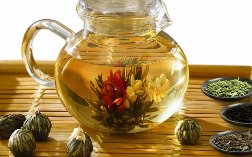 Чай в виде цветка польза