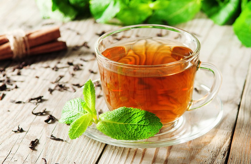 Чай с листьями мяты польза
