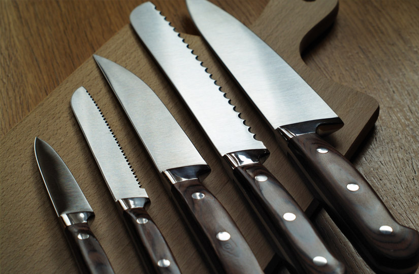 Формы рукоятки ножа
